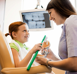 Teeth Cleaning Child Patient